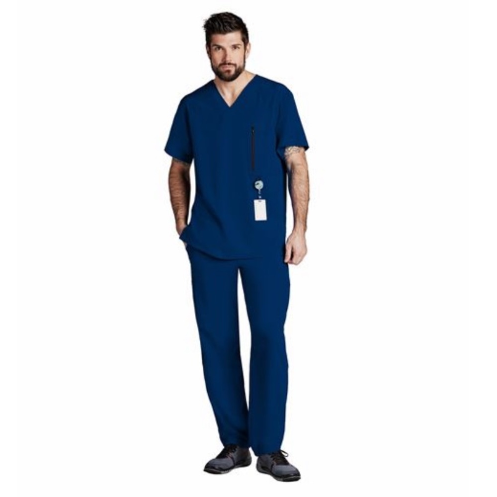 Barco One Raglan Athletic Scrub set in indigo